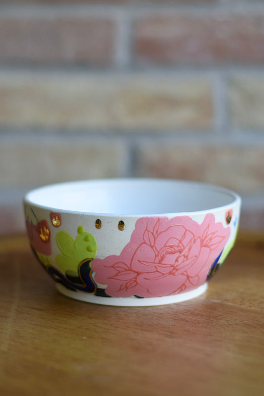 Vessel for Tables, Treats, and Trinkets 2 // Rose, Neon, Gold