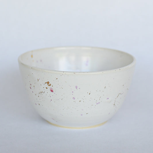 Bowl // White, Pink, Gold