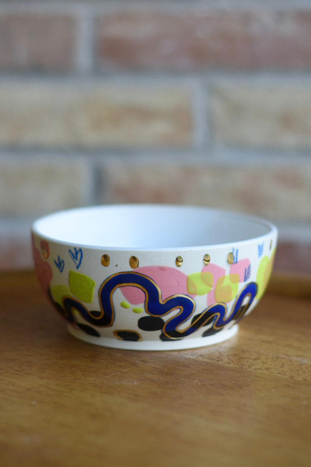 Vessel for Tables, Treats, and Trinkets 2 // Rose, Neon, Gold