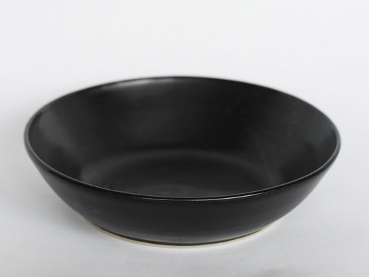 Bowl // Black, Black Splatter